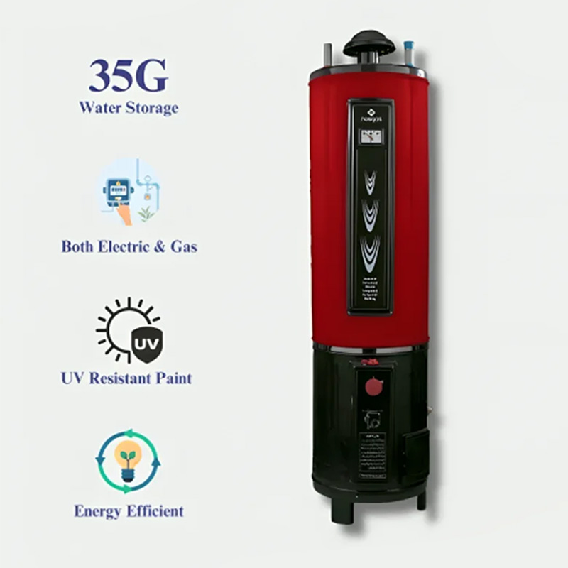 NASGAS GEYSER GAS PLUS ELECTRIC 35 GALLON | DEG35SUPERDELUX