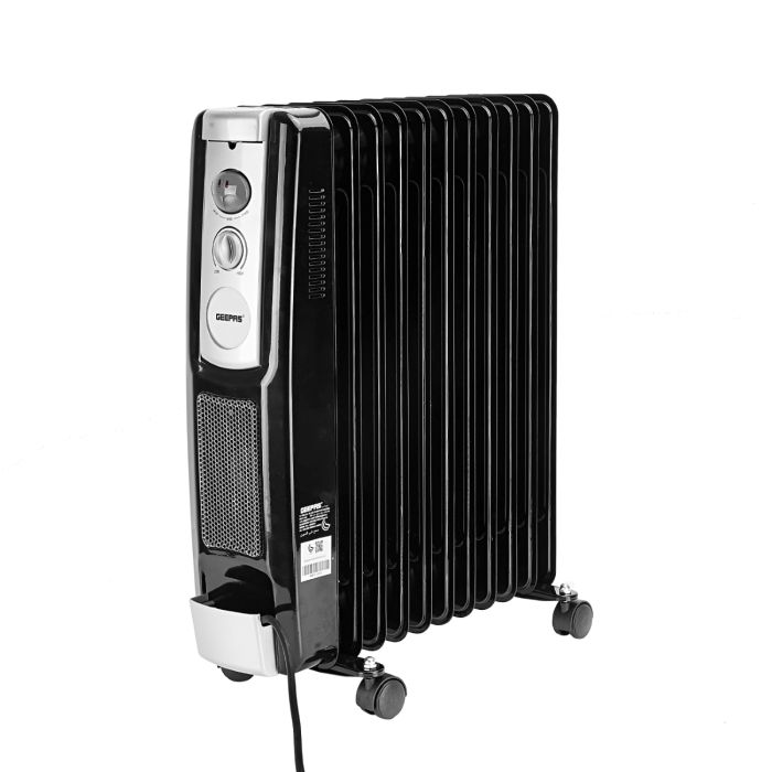GEEPAS 11 fins Oil Radiator Heater |GRH28554UK