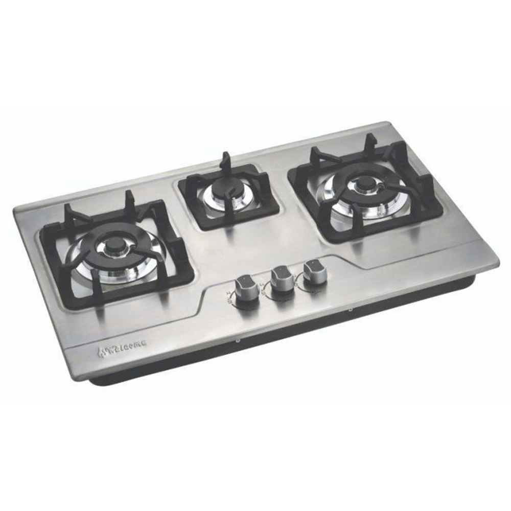 ASCOLI 3 BURNER LPG GLASS HOB | HB293G-LPG